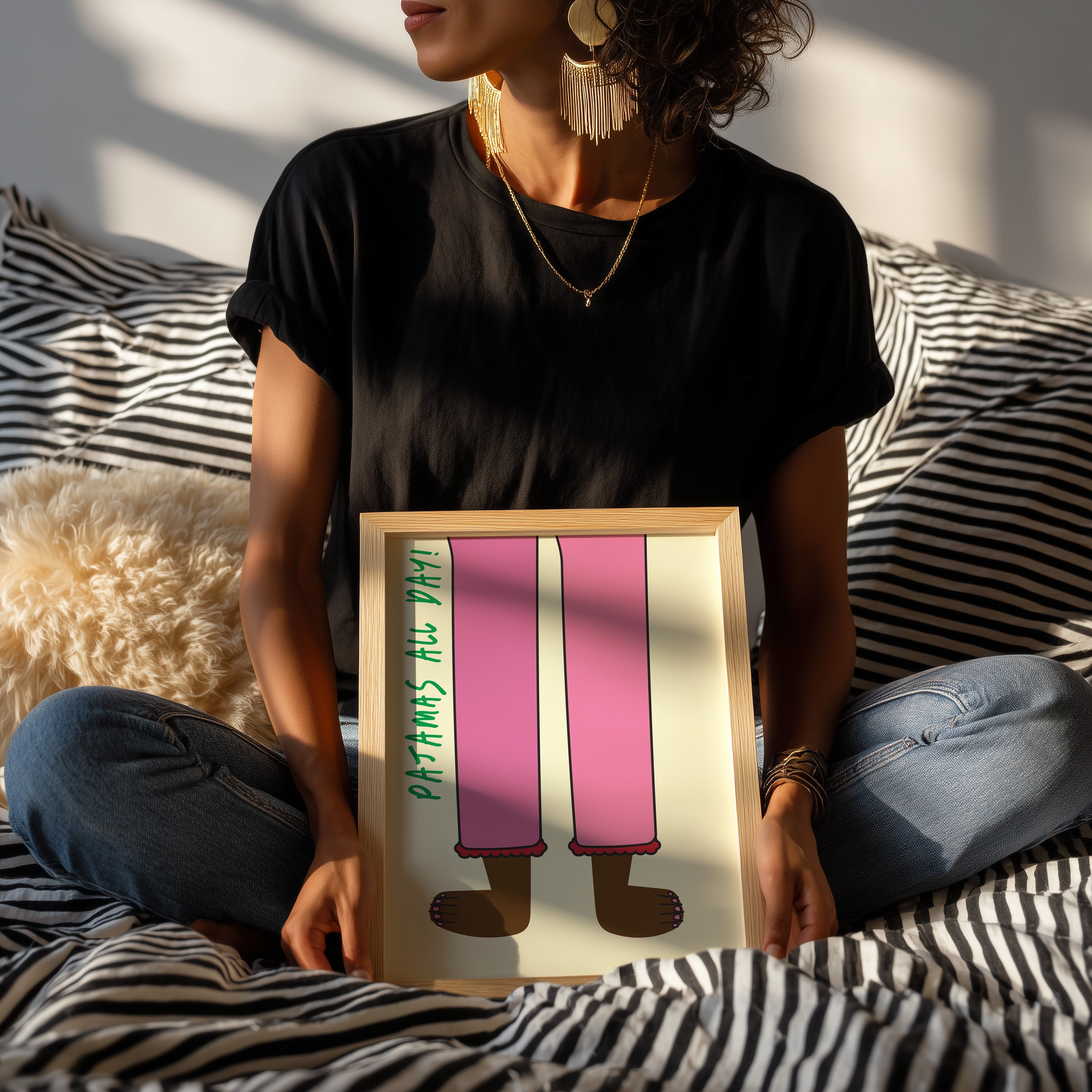 En pyjama toute la journée !