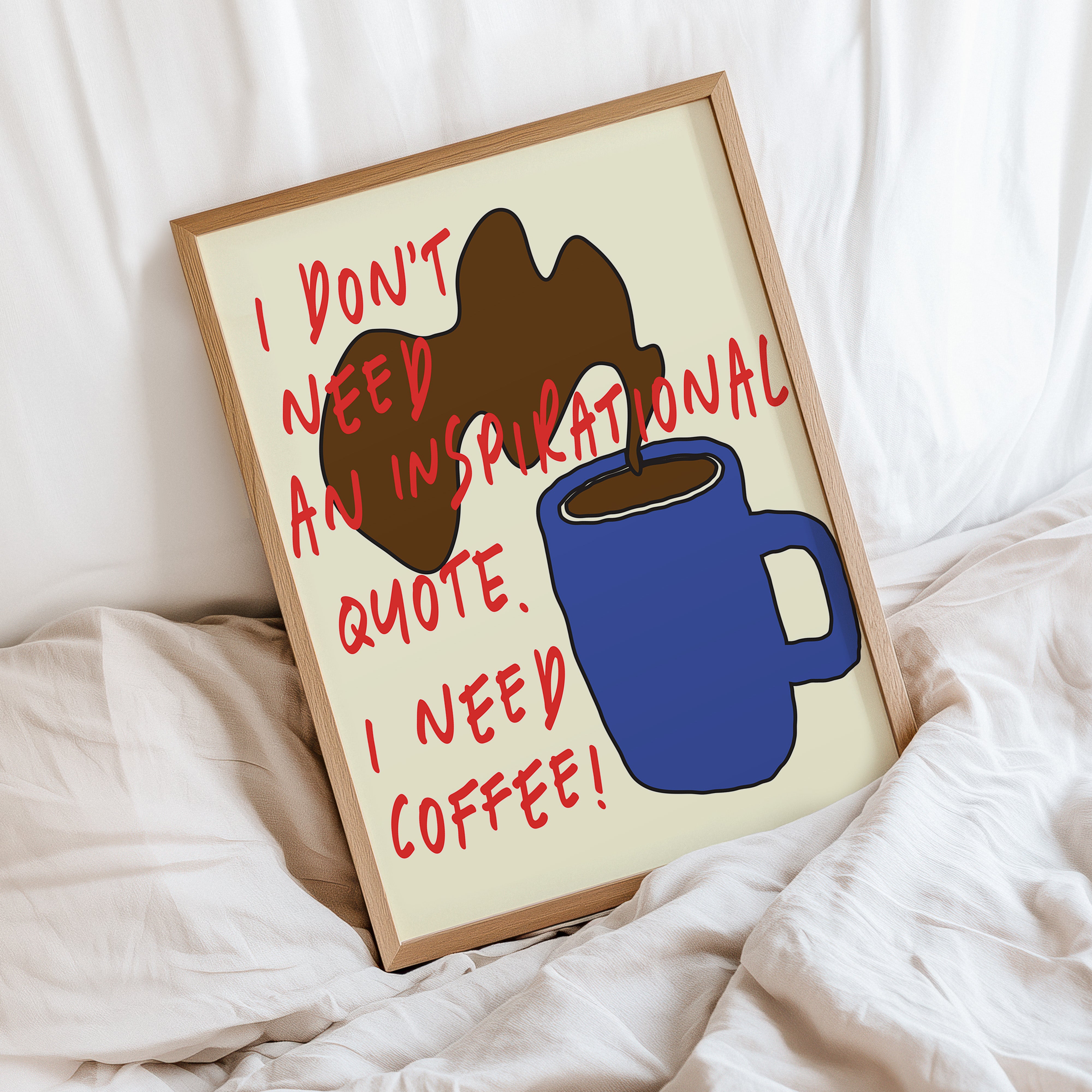 J'ai besoin de café !