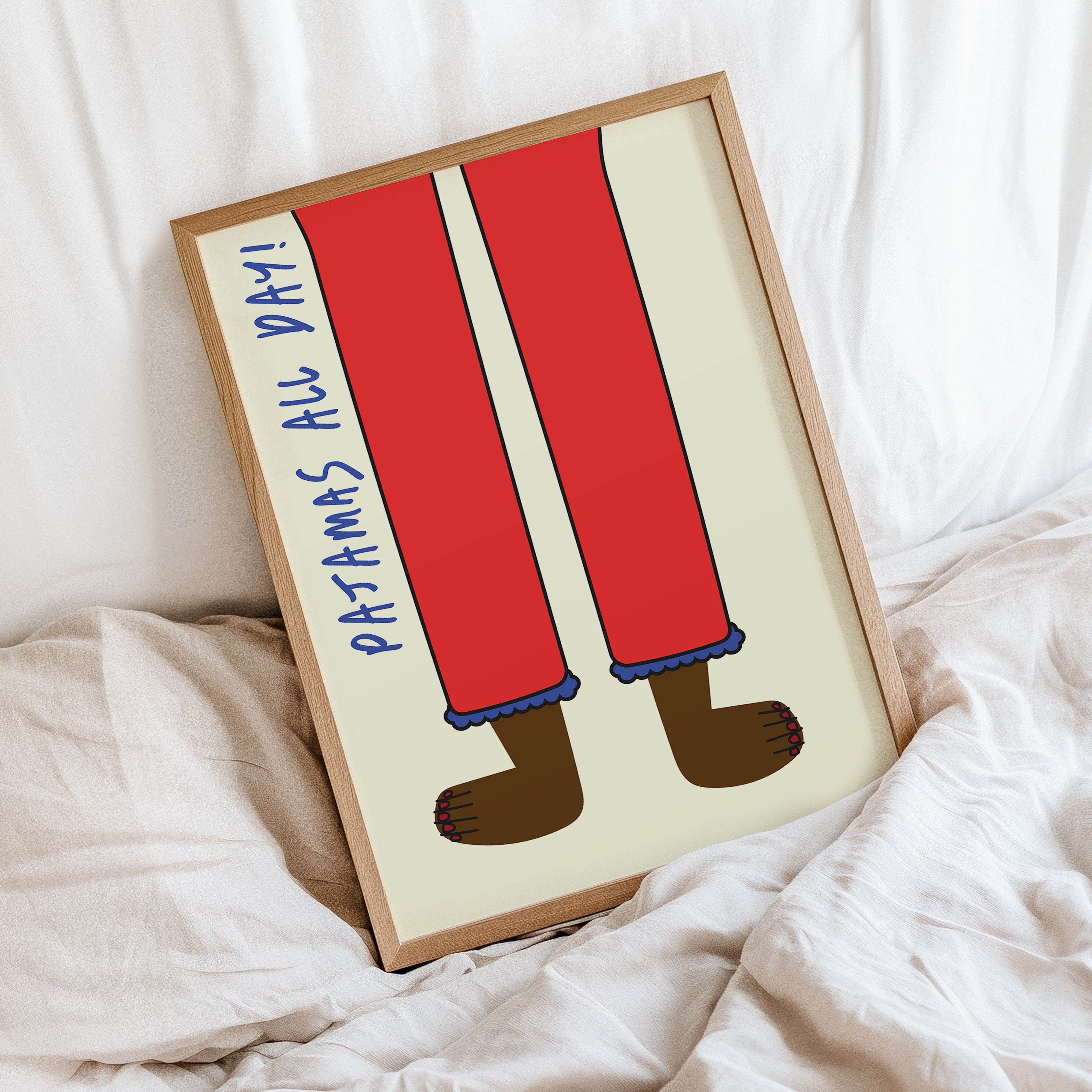 En pyjama toute la journée !