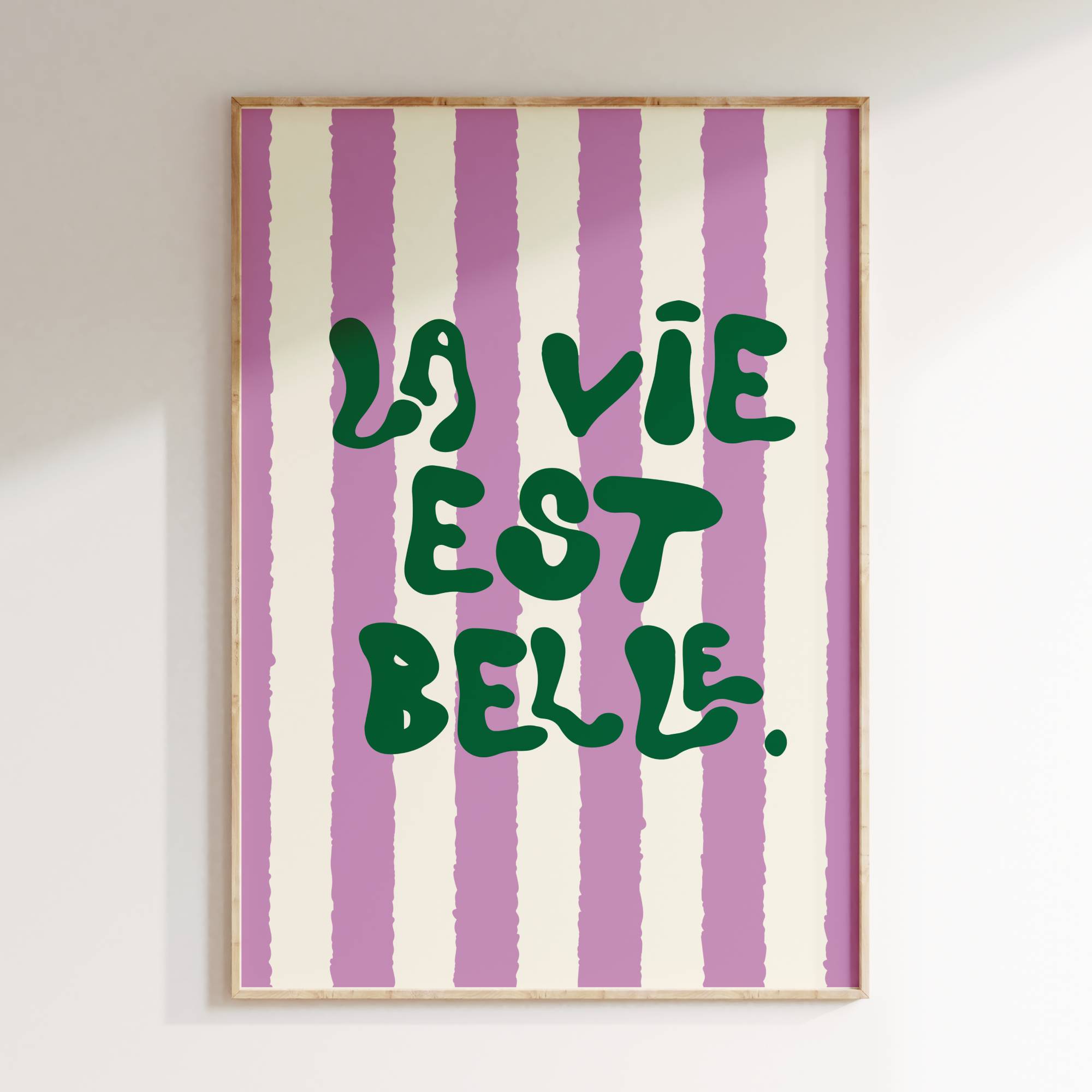 La vie est belle