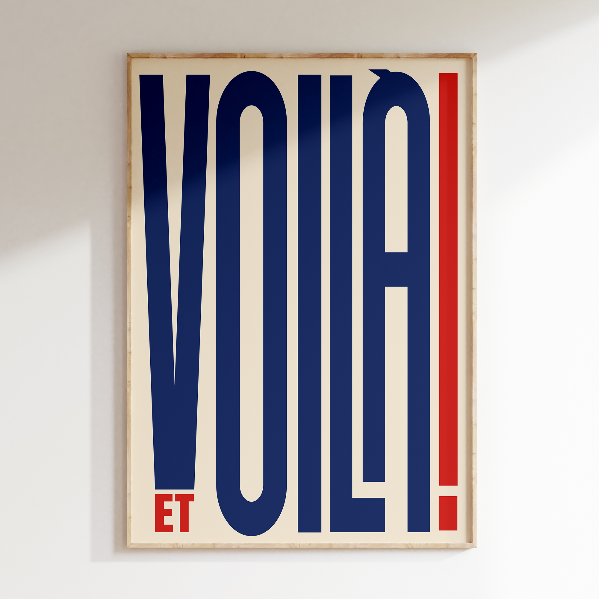Et voilà!