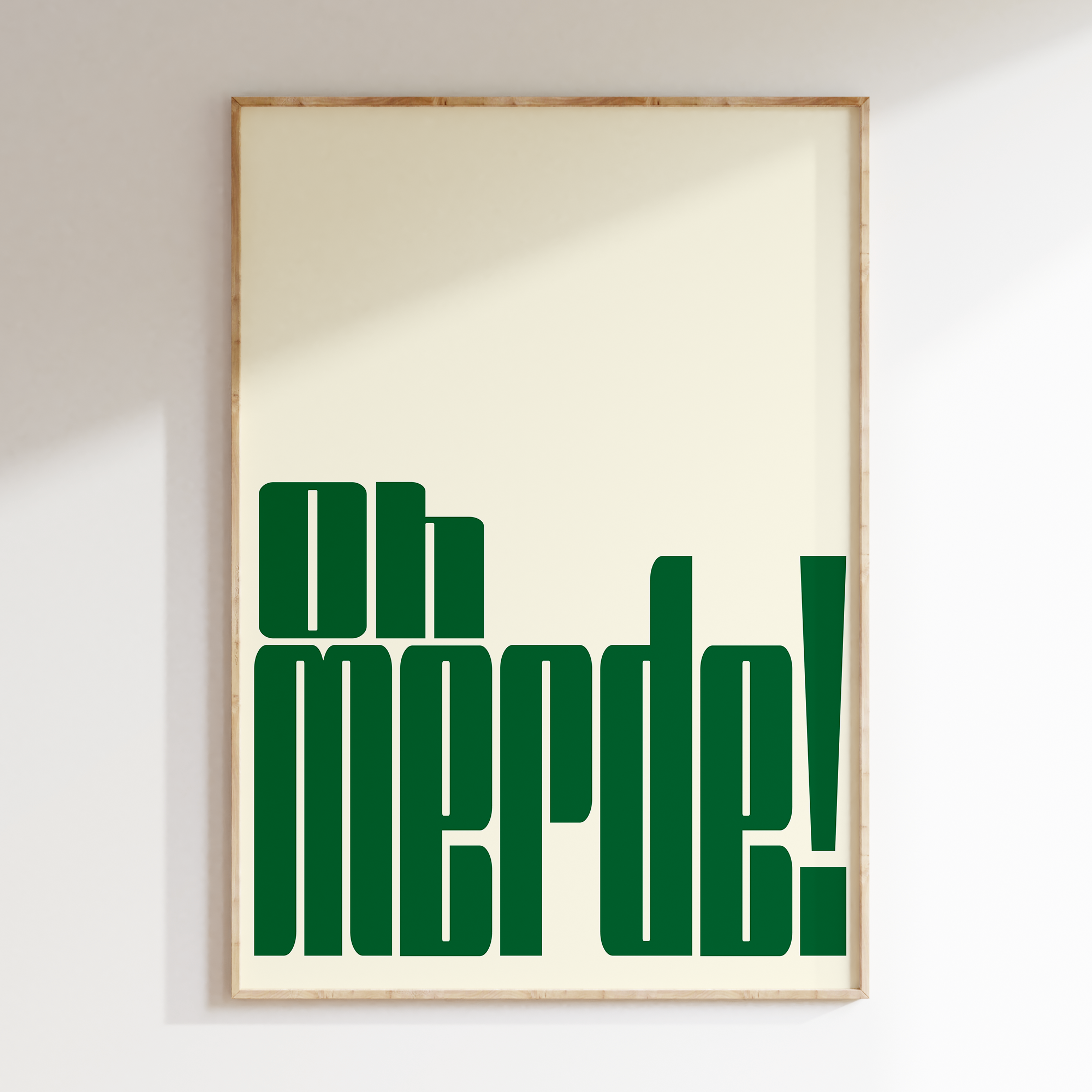 Oh merde !