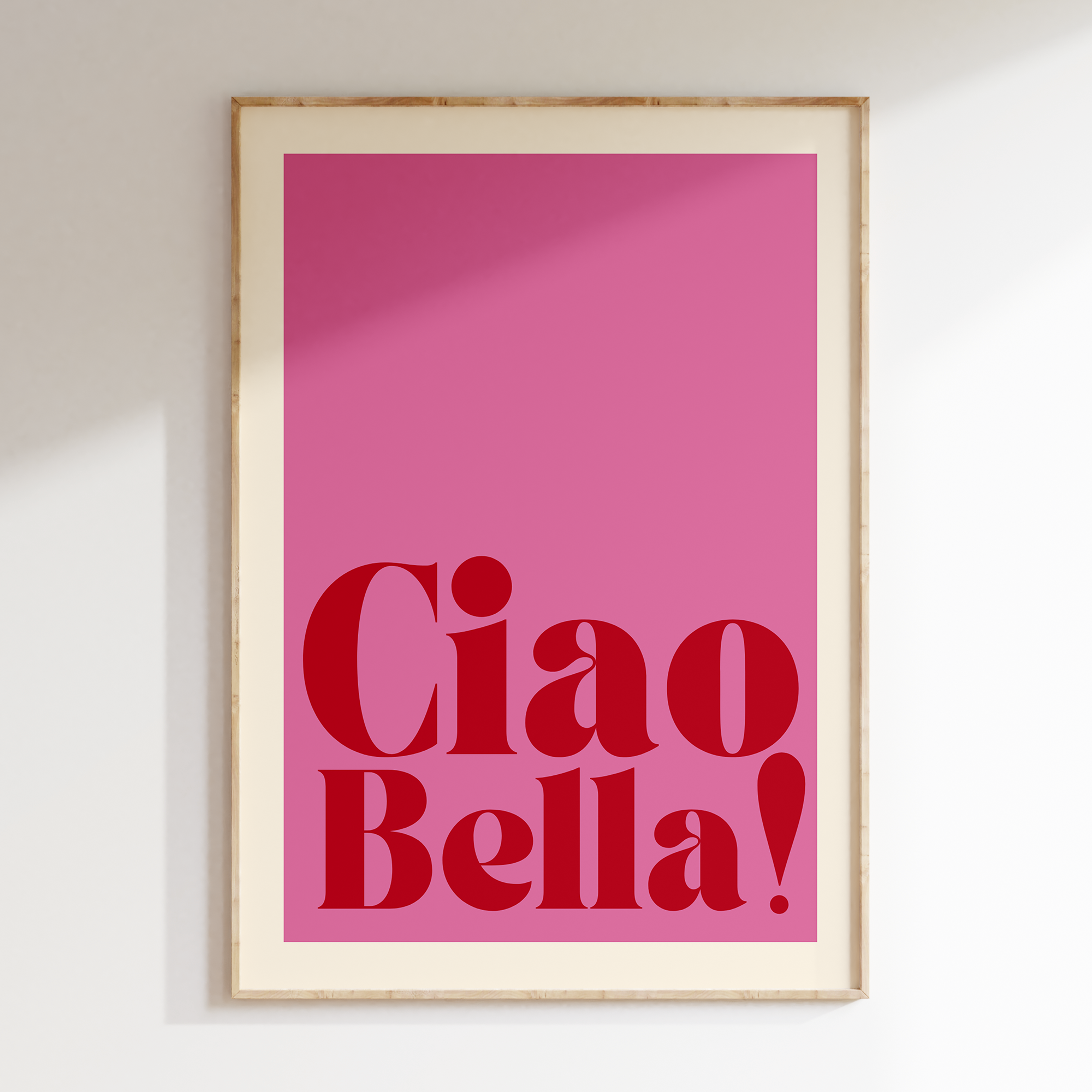 Bonjour Bella!
