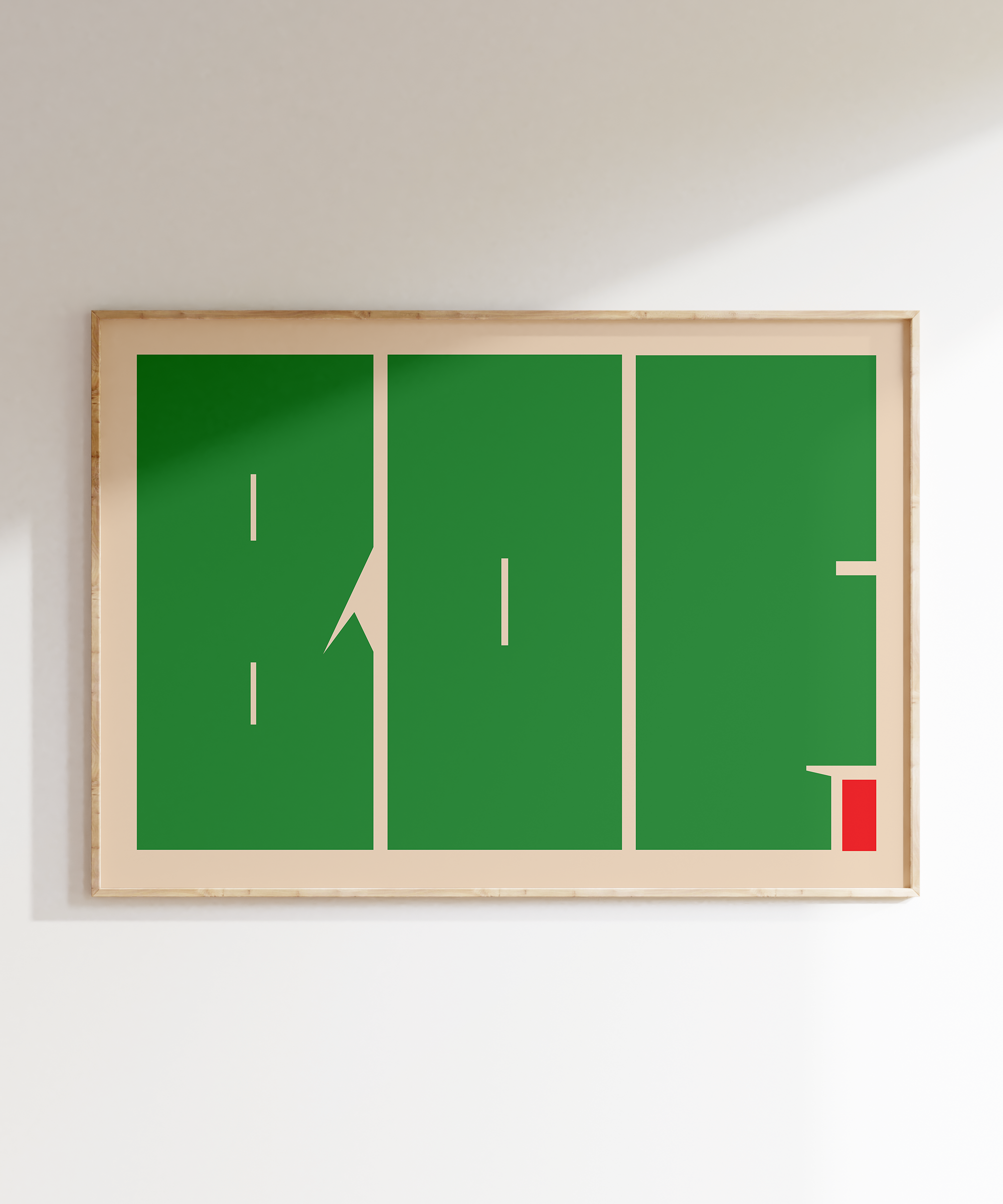Bof Bold Typography Print