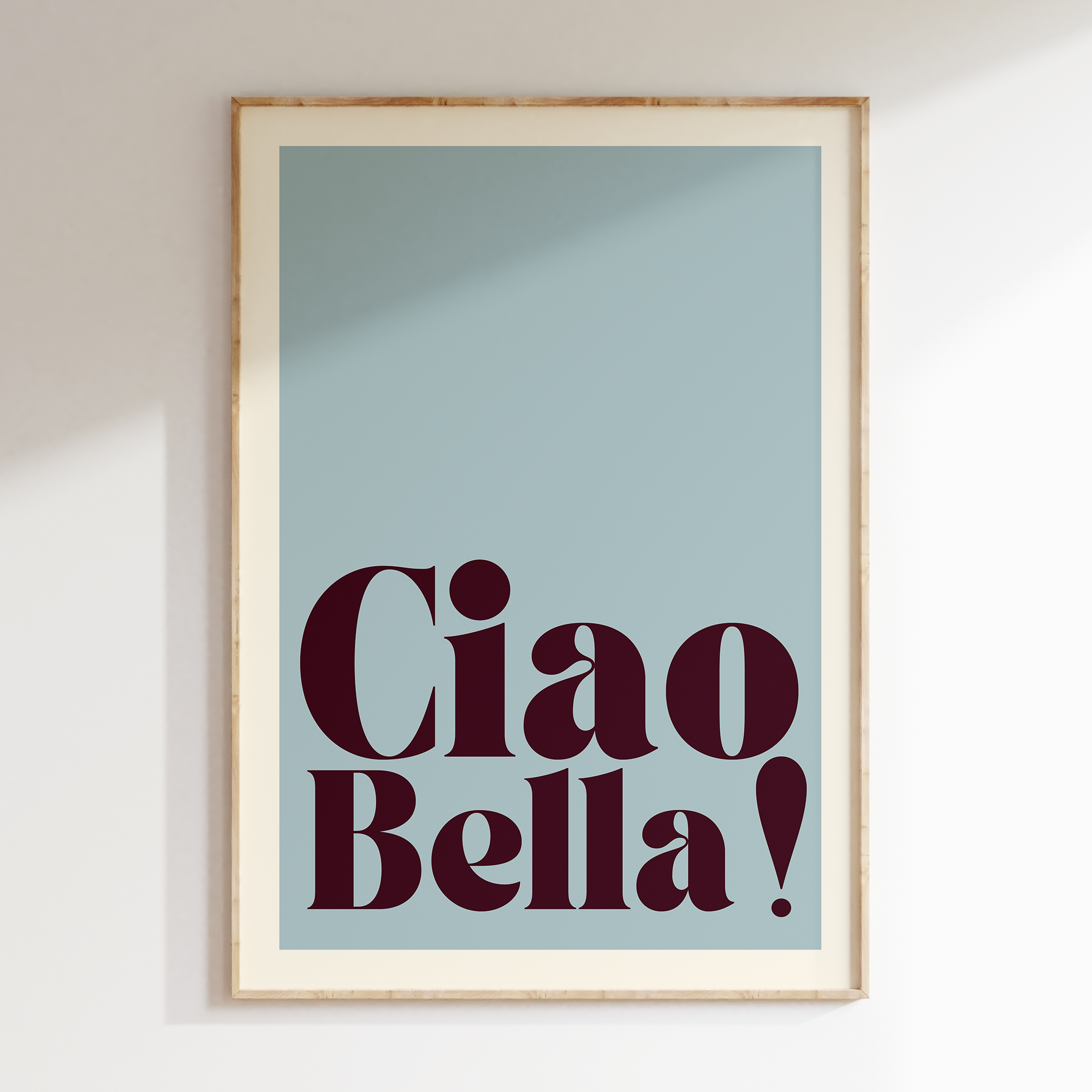 Ciao Bella!