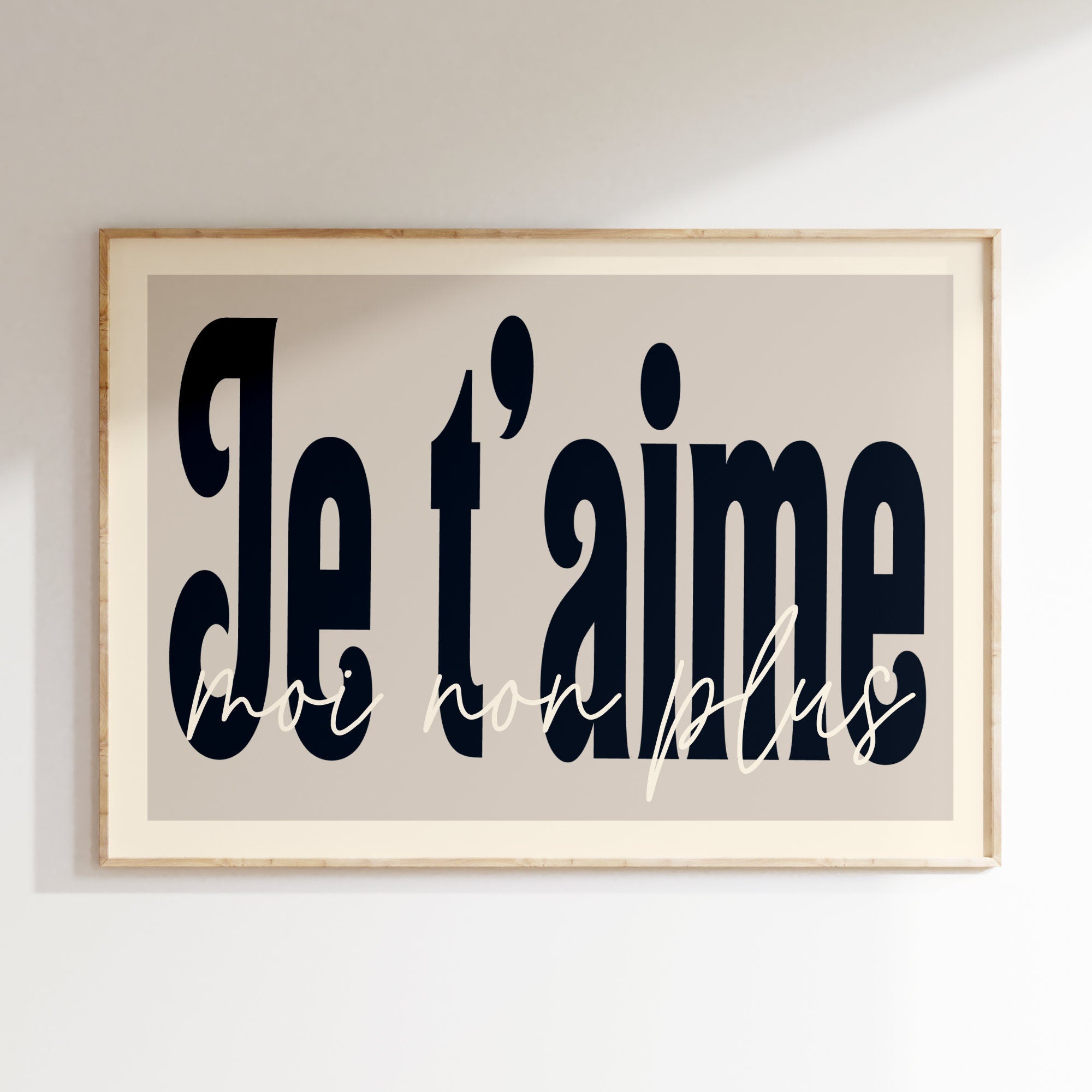 Je T'aime