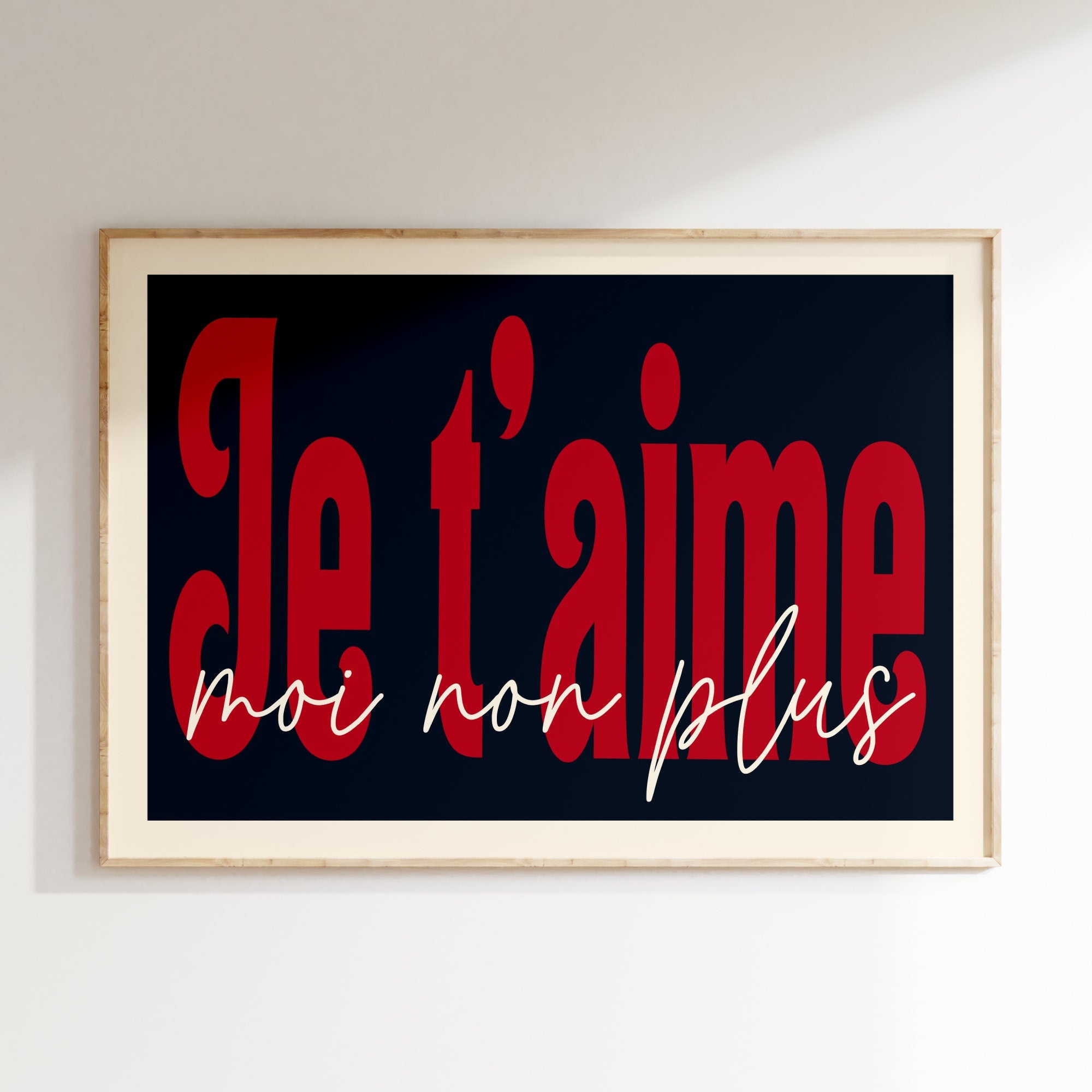 Je T'aime