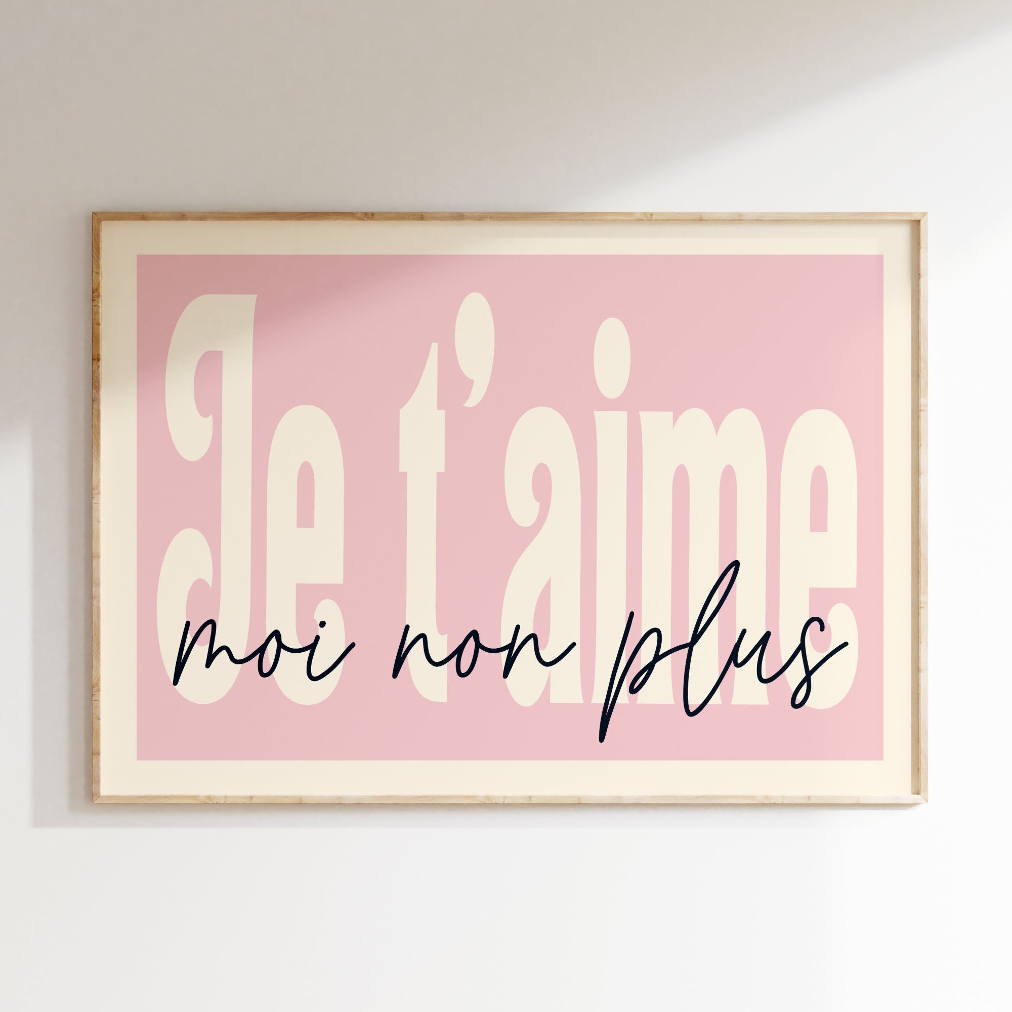 Je T'aime
