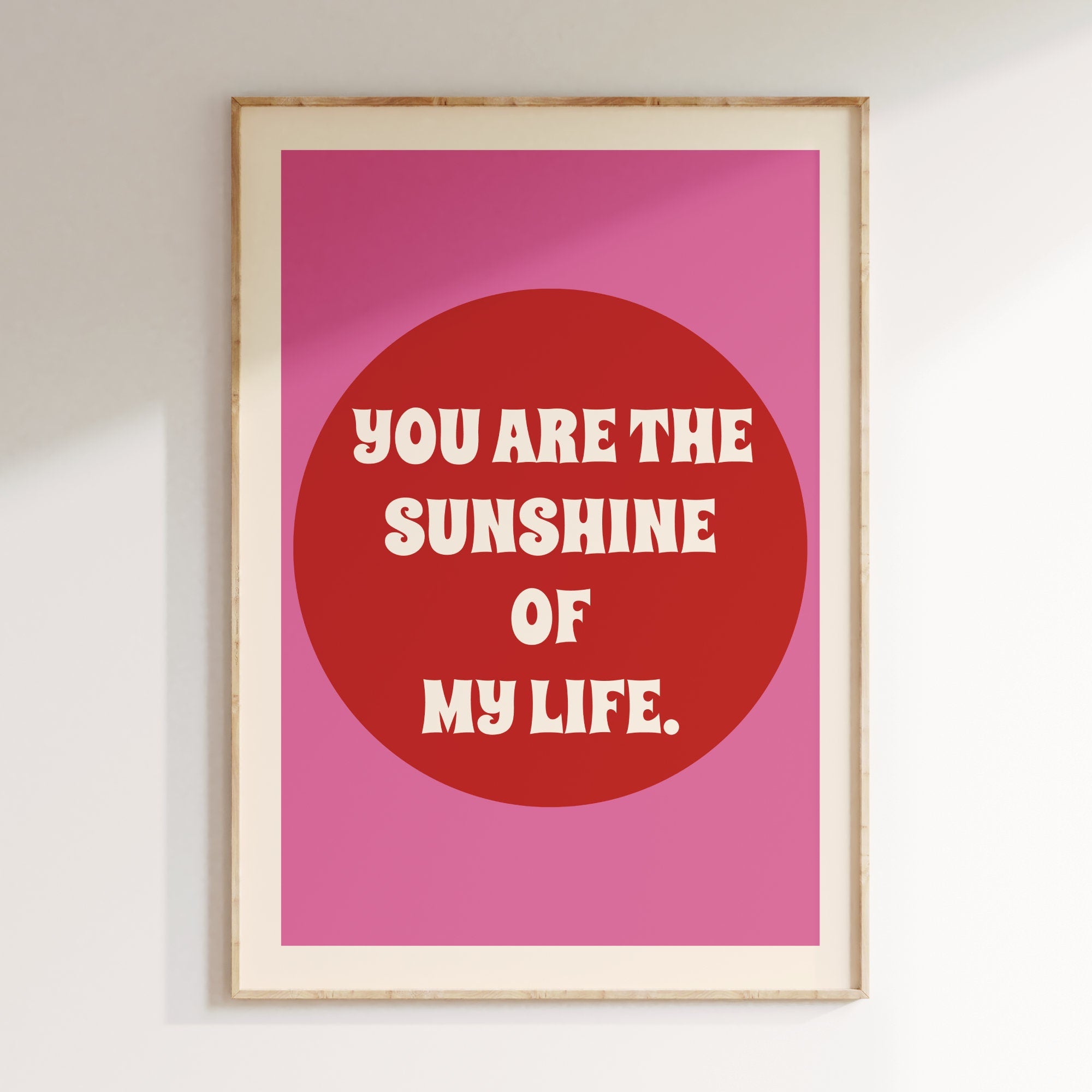 You Are The Sunshine